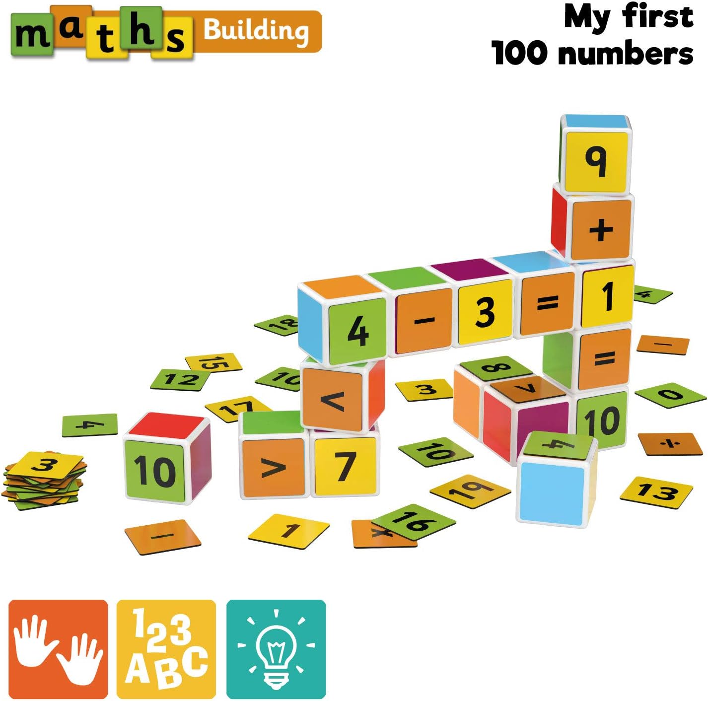 Geomag Magicube Math Building Clips 61
