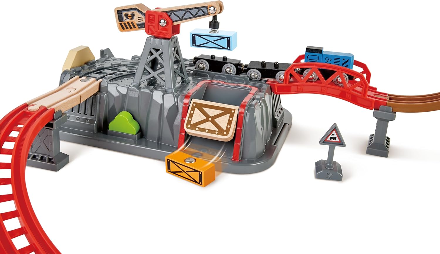 Hape - Railway Bucket-Builder-Set