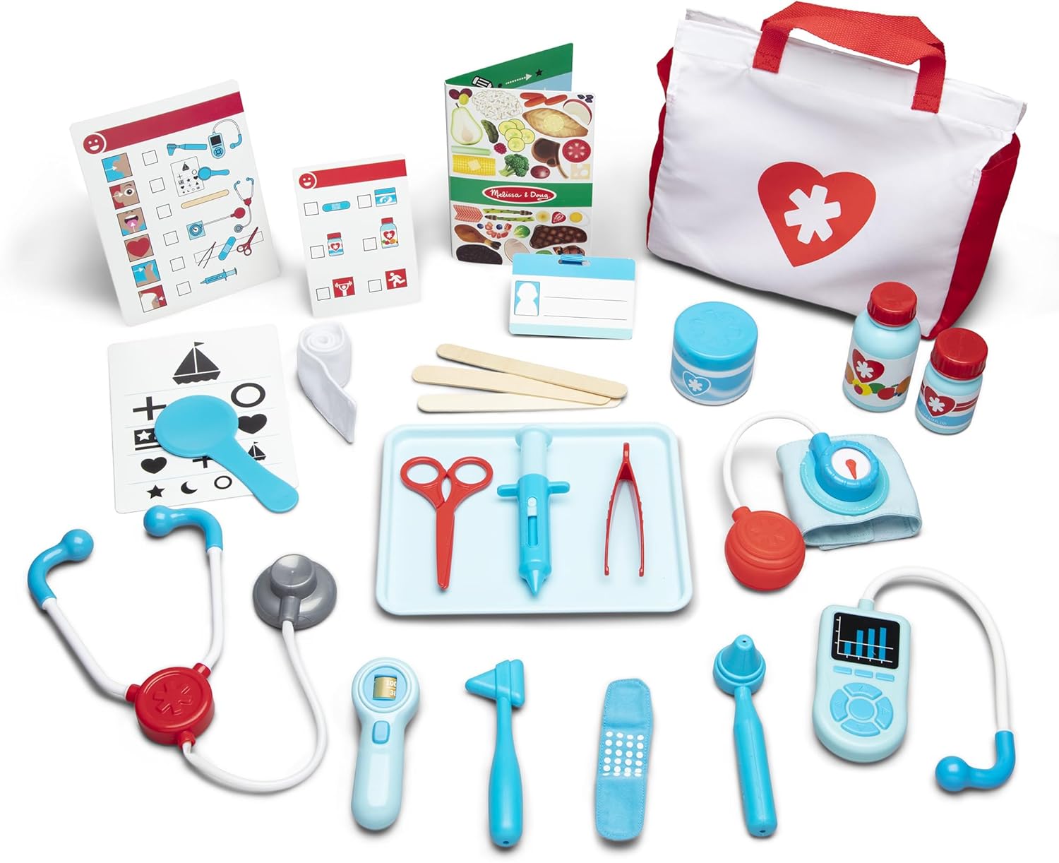 Melissa & Doug Get Well Doctor’s Kit Pretend Play Set