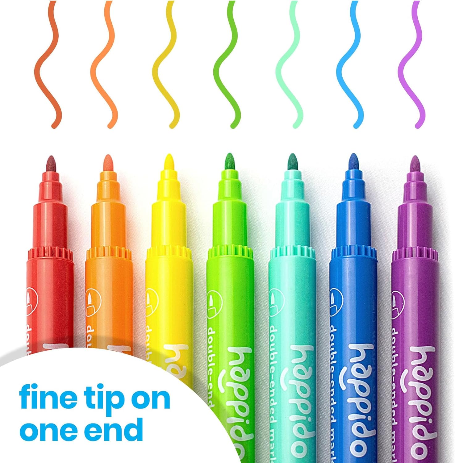 Ooly Happido: Double Ended Markers 24 Colors