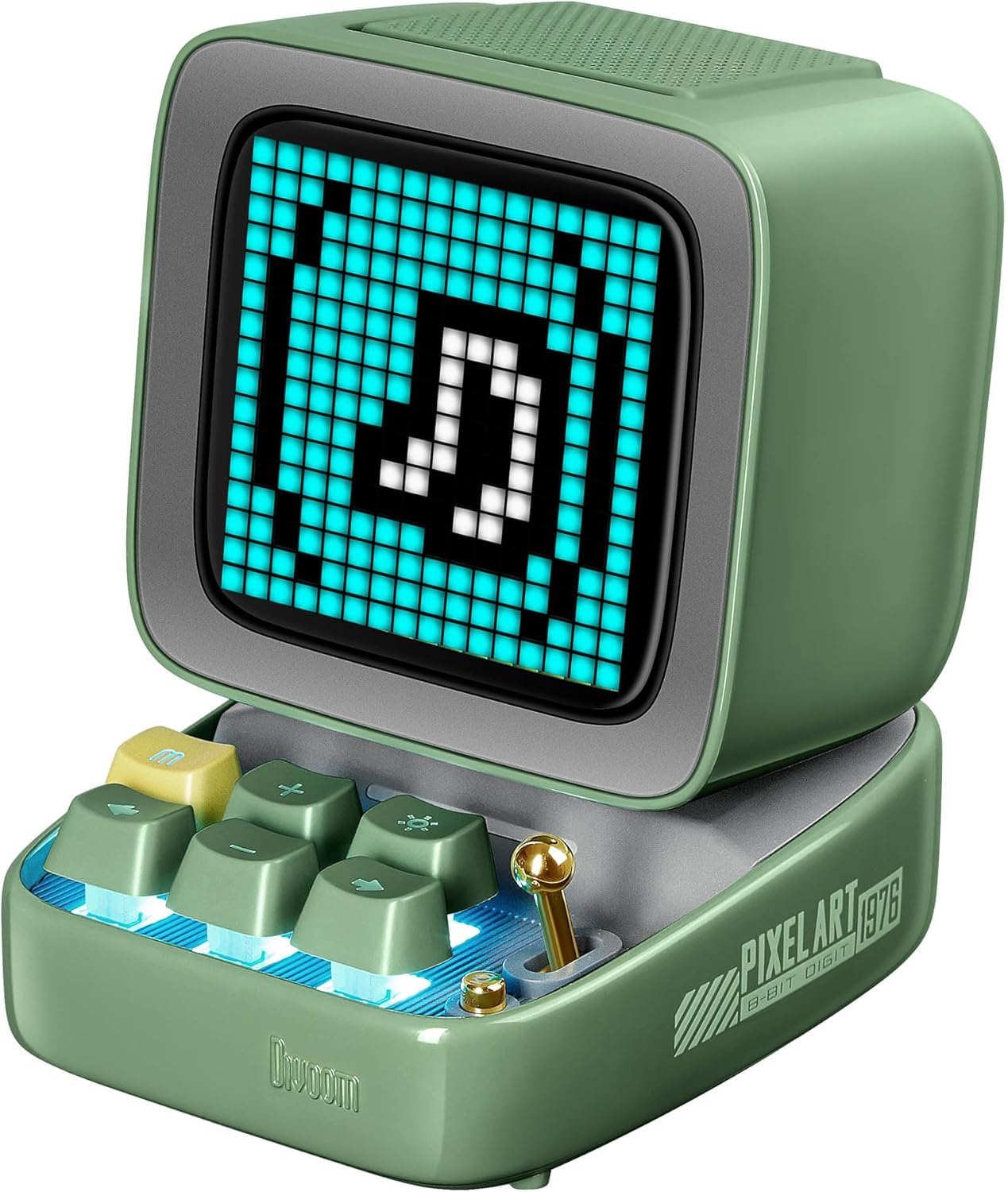 Divoom DitooMic Bluetooth Speaker Microphone Karaoke Function - Green
