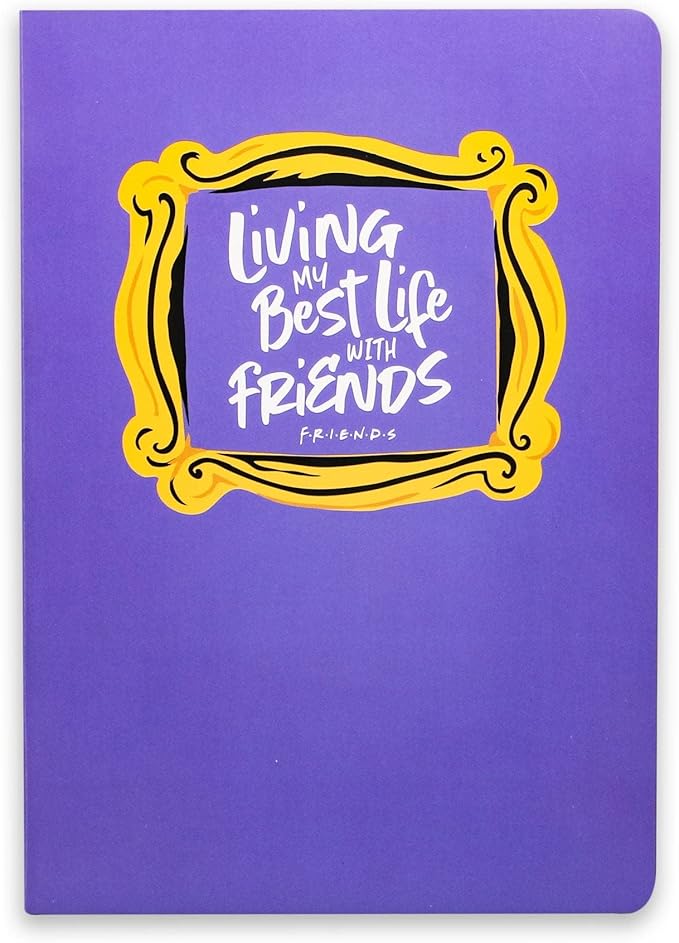 Halfmoon Bay A5 Notebook Flex Friends I D Rather Be Watching