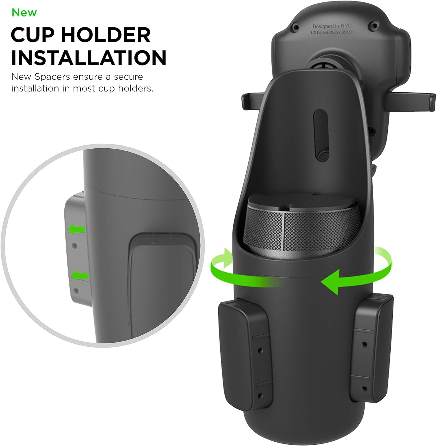 iOttie - Easy One Touch 5 - Cup Holder Mount