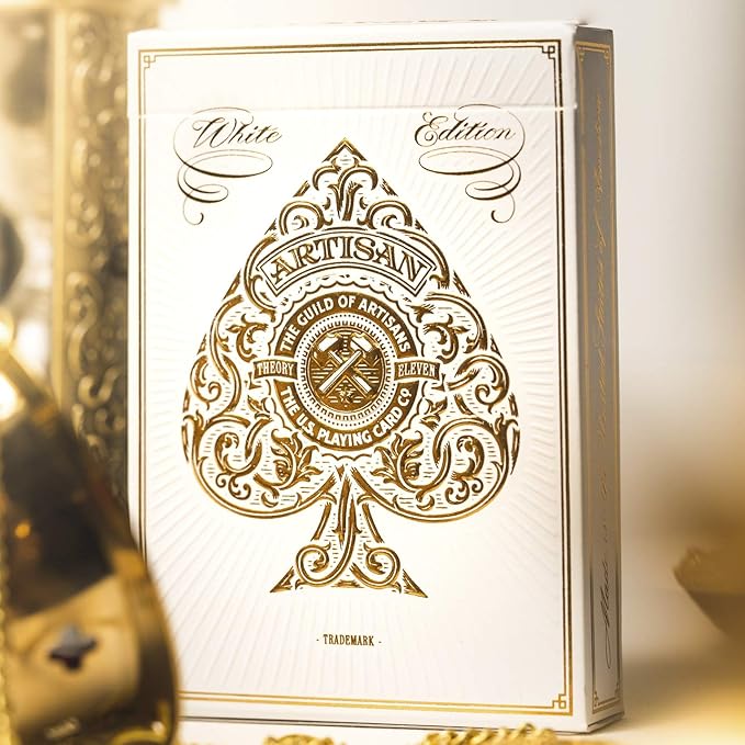 Theory11 Playing Cards Artisan White