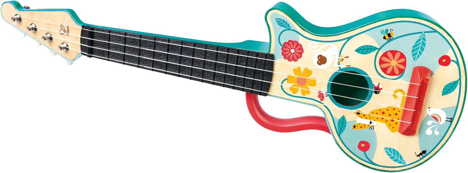 Hape - 4 In 1 Ukulele Set