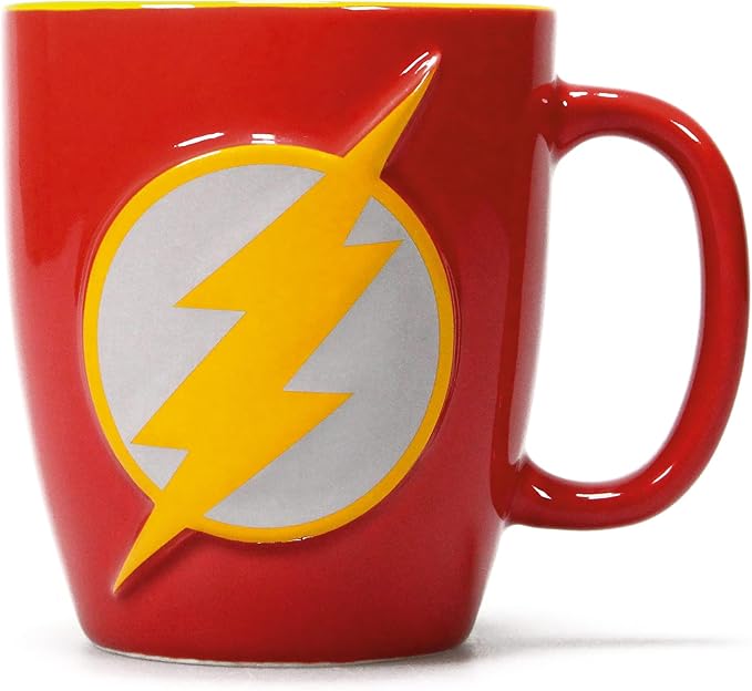 Halfmoon Bay Mug Boxed Embossed 350Ml Dc Comics The Flash