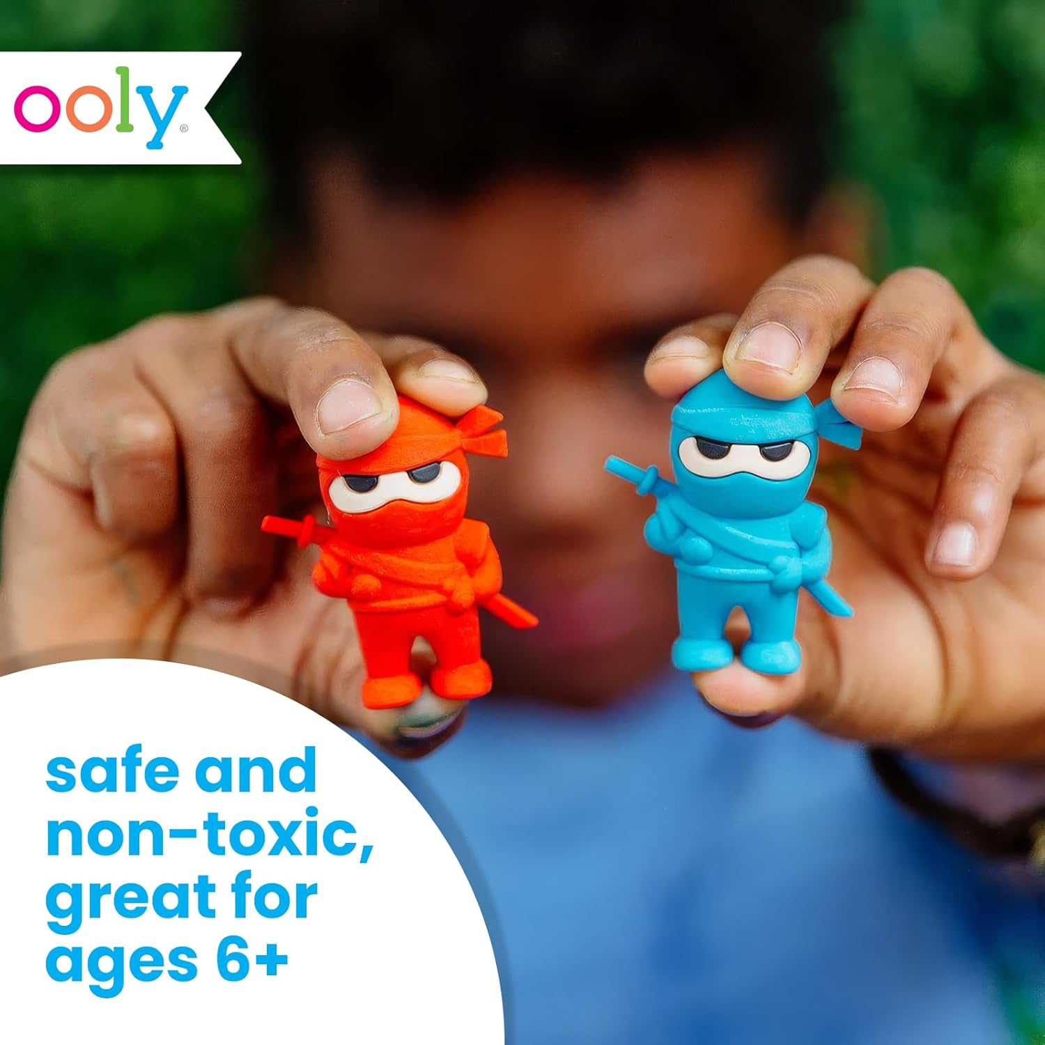 Ooly Ninja Erasers Set Of 3