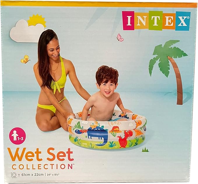Intex Dinosaur 3 Ring Baby Pool