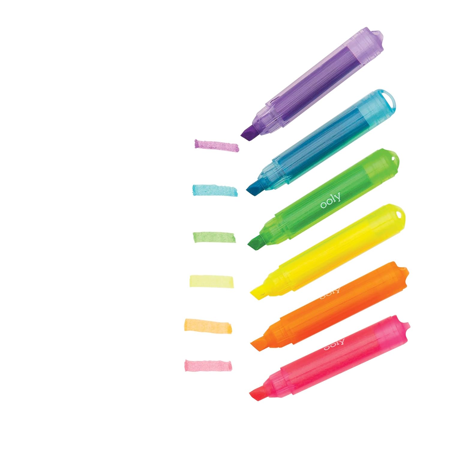 Ooly Mini Monster Scented Highlighters Set Of 6 Display Of 2
