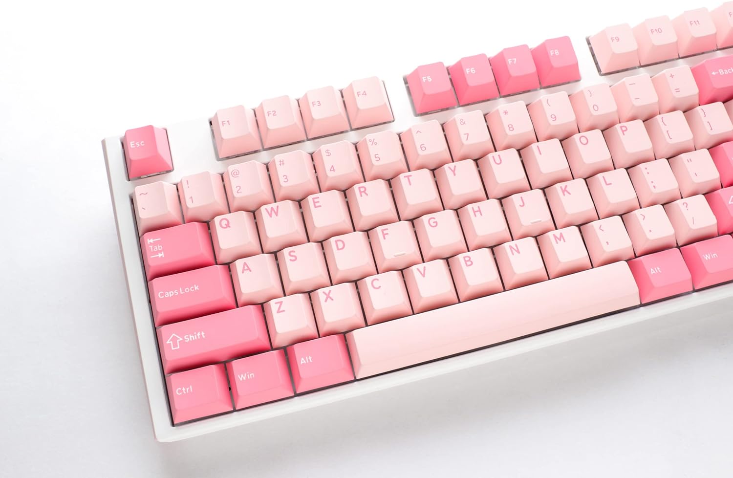 Ducky One 3 Gossamer Pink Fullsize 100% Cherry Blue Key US