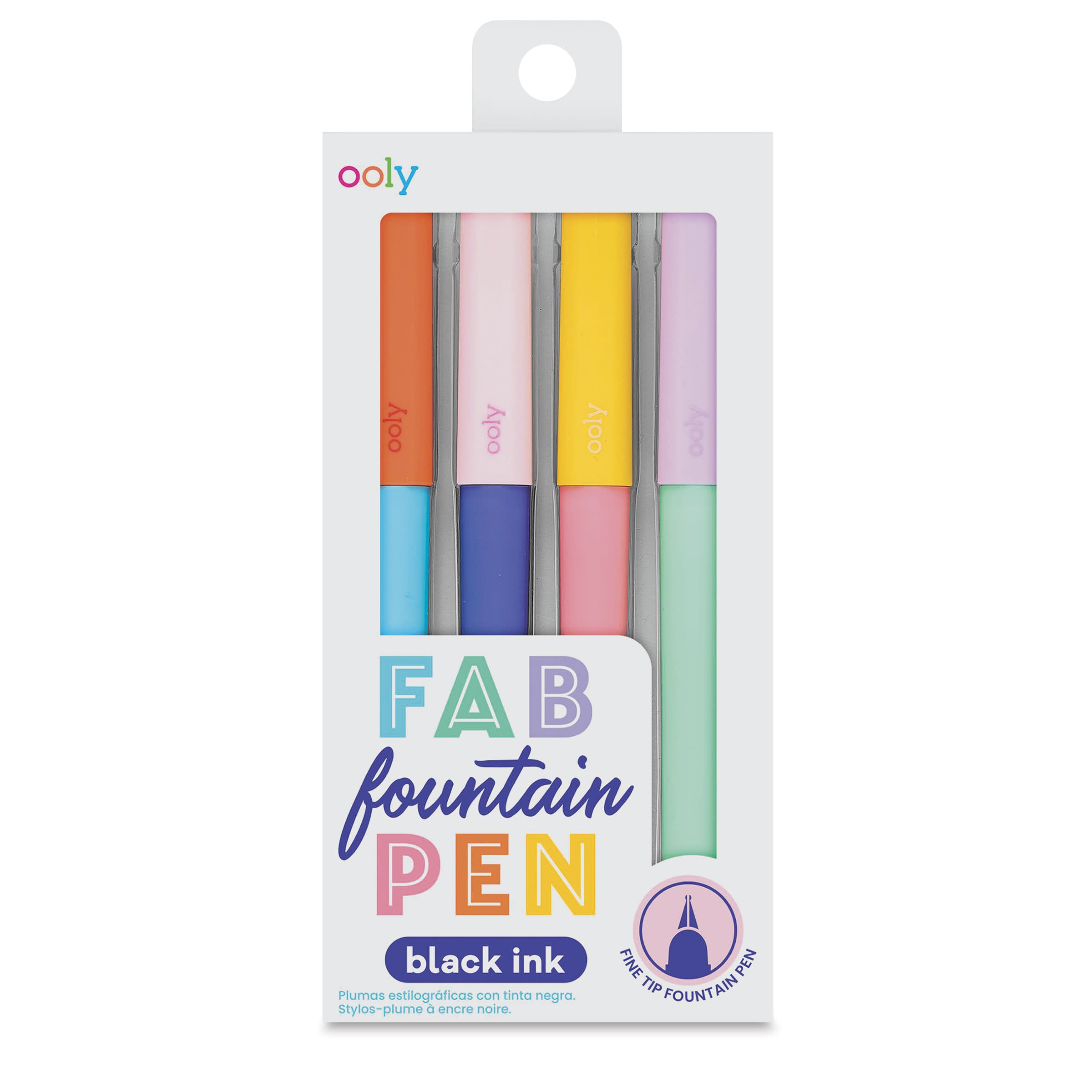 Ooly Fab Fountain Pens Set Of 4