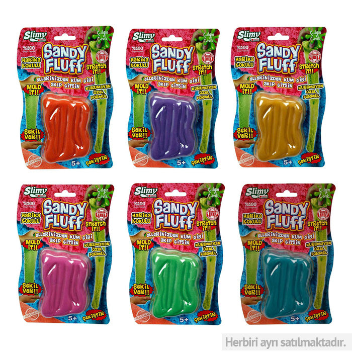 Sandy Floss Inblistercard 220G 6 Color