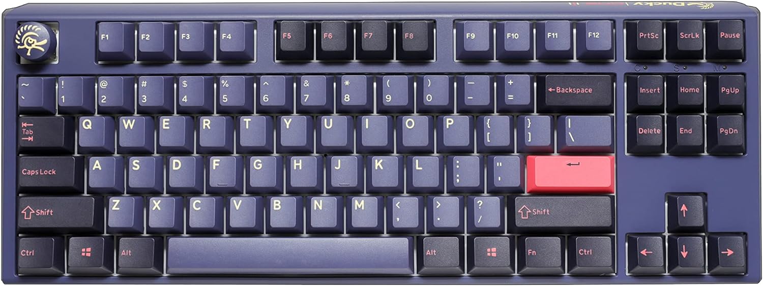 Ducky One 3 كوزميك بلو TKL 80% مفتاح شيري أحمر - أمريكي