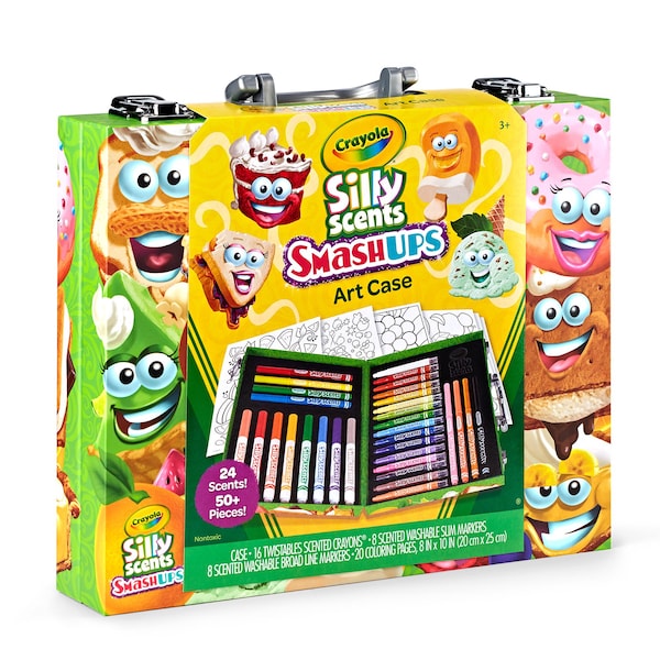 Crayola Silly Scents Smash Ups Art Box
