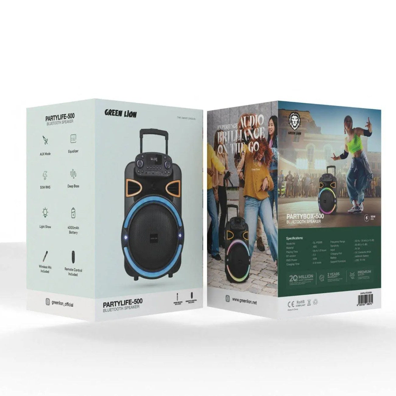 Green Lion PartyLife-500 Bluetooth Speaker