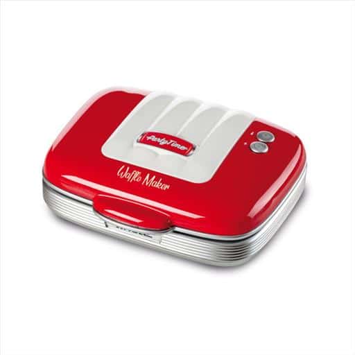 ARIETE 1973 WAFFLE MAKER WHITE/RED