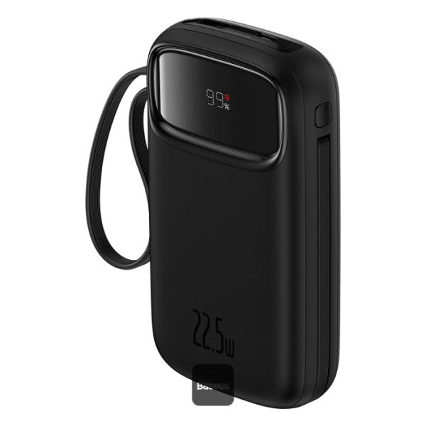 OS-Baseus Qpow2 Dual-Cable Fast Charge P.B 20K BLK