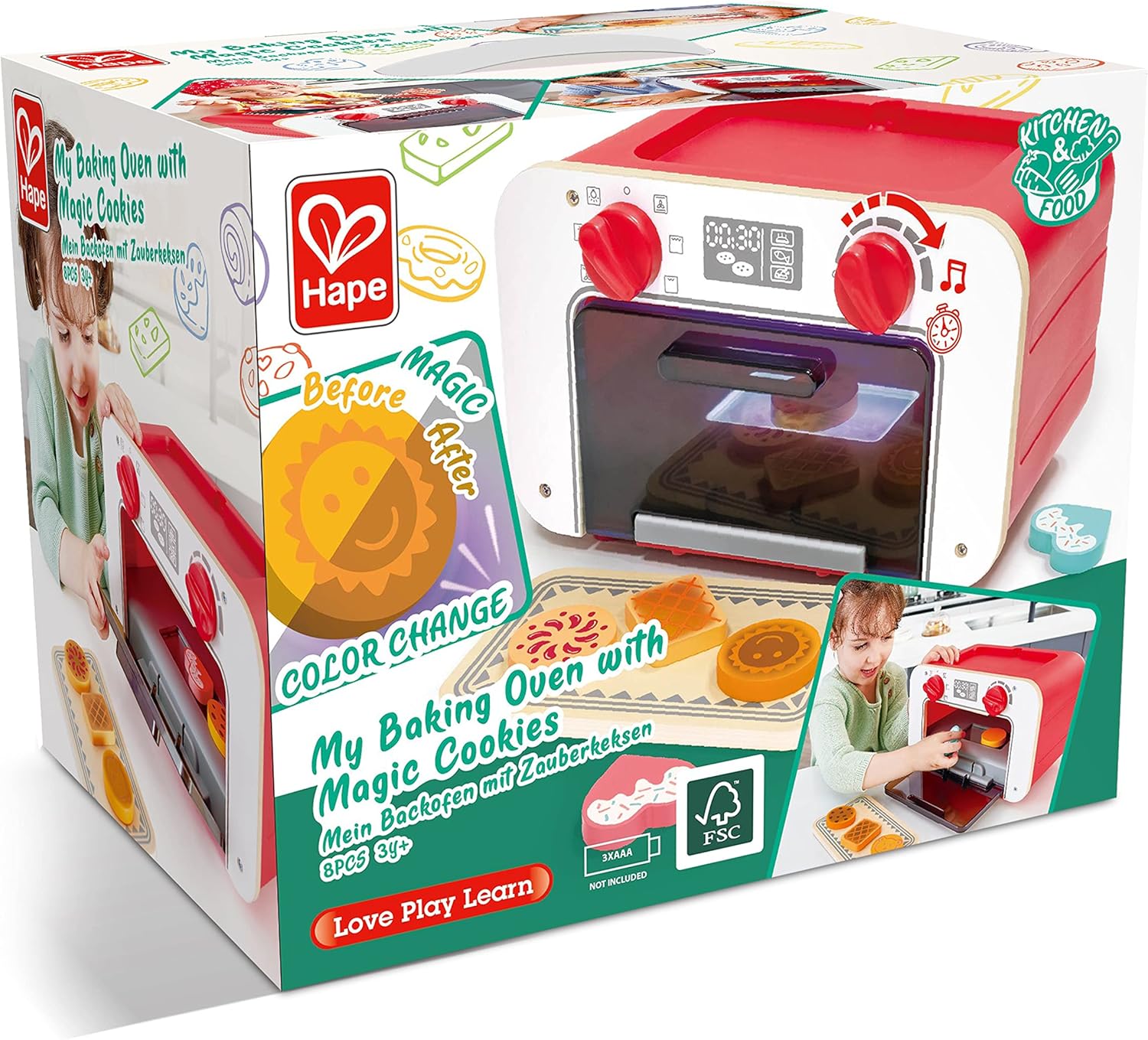 Hape - My Baking Oven With Magic Cookies