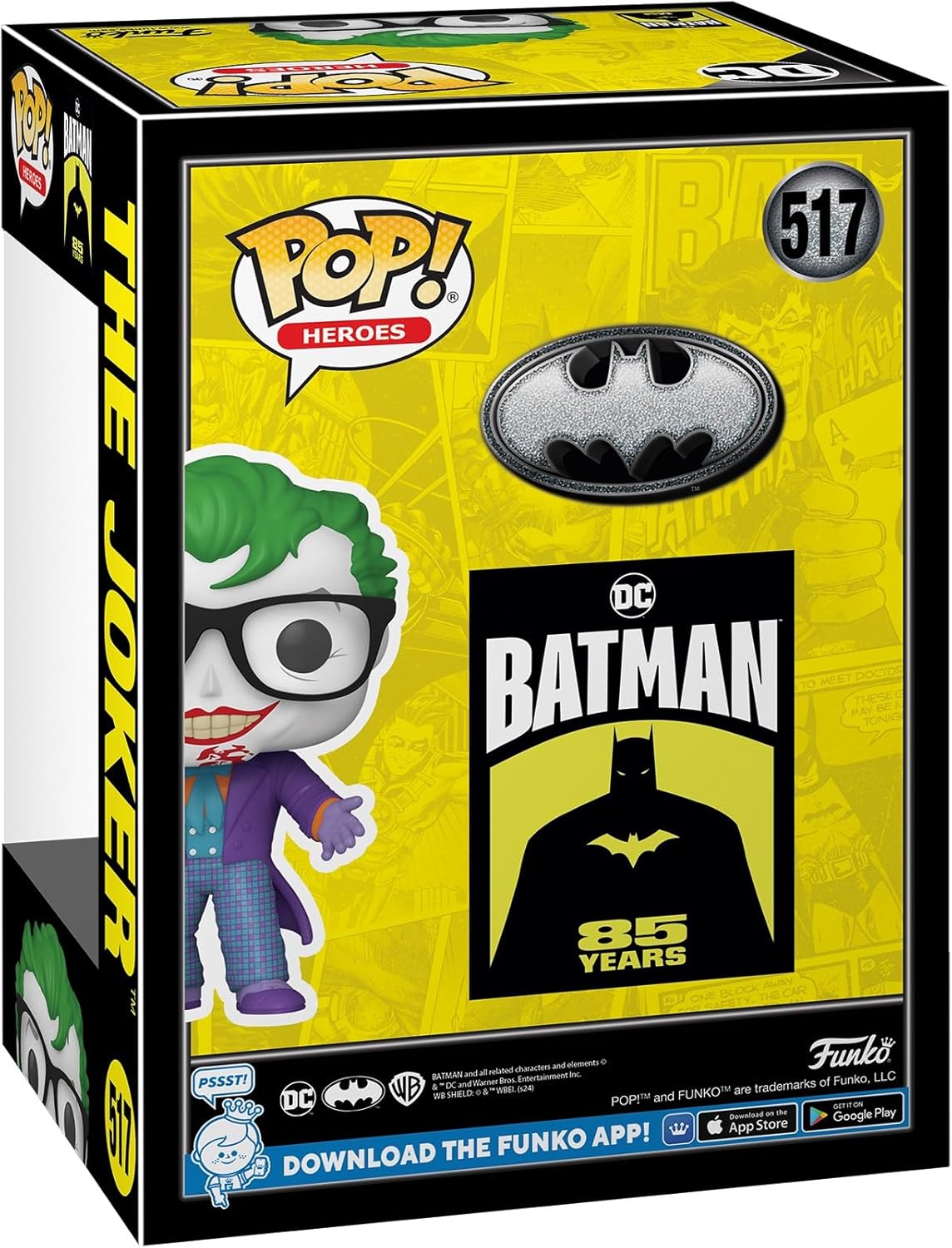 Funko Pop! Movies: Batman's 85th Anniversary - The Joker
