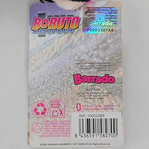 Barrado Plush: Boruto-Boruto