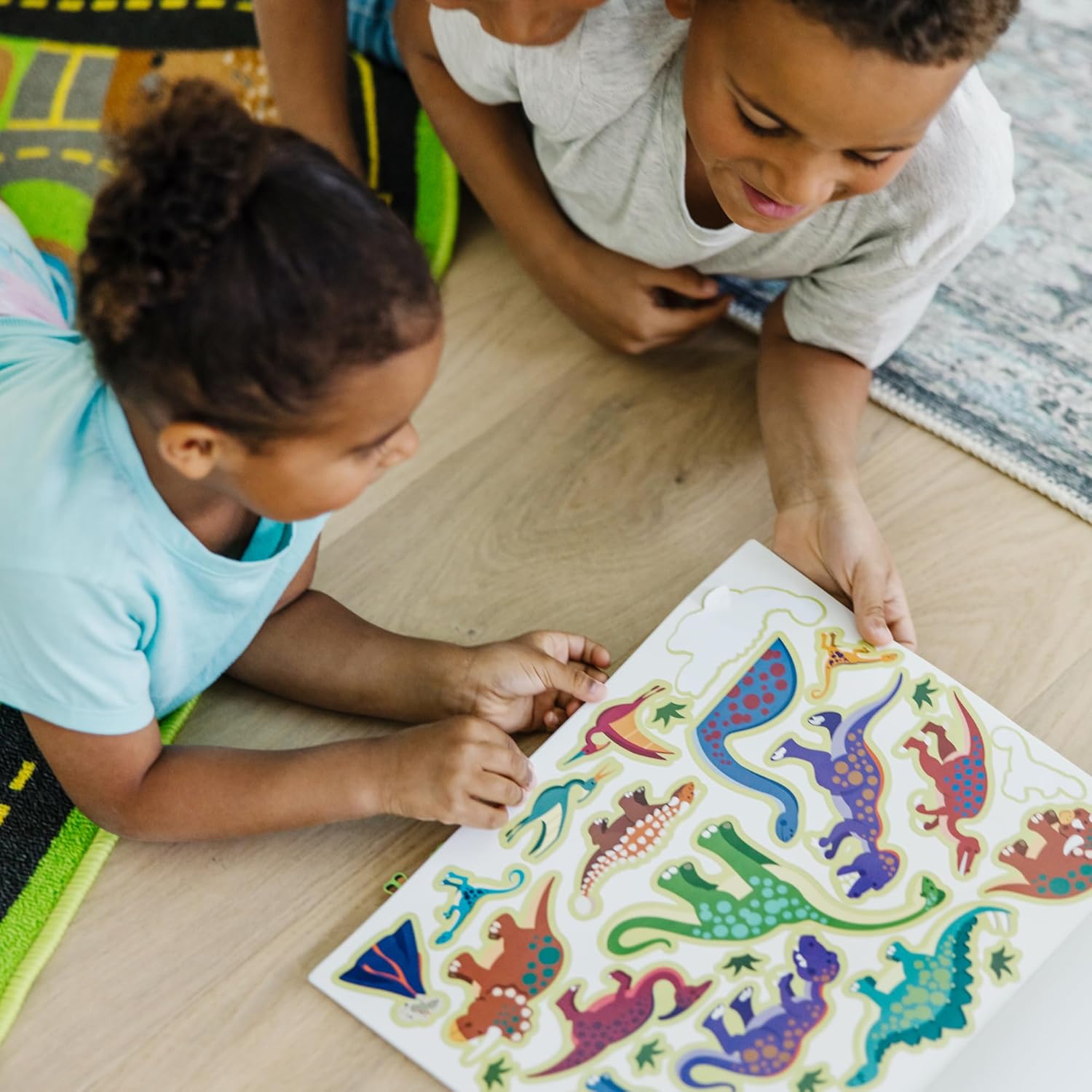 MELISSA & DOUG Reusable Sticker Pad Habitats