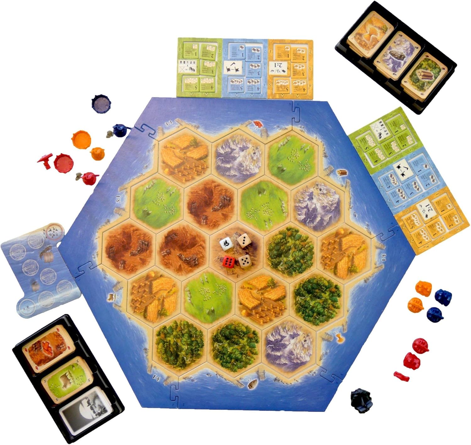 Super Heated Neurons  - Catan Cities & Knights 3-4 Players Ar/En
