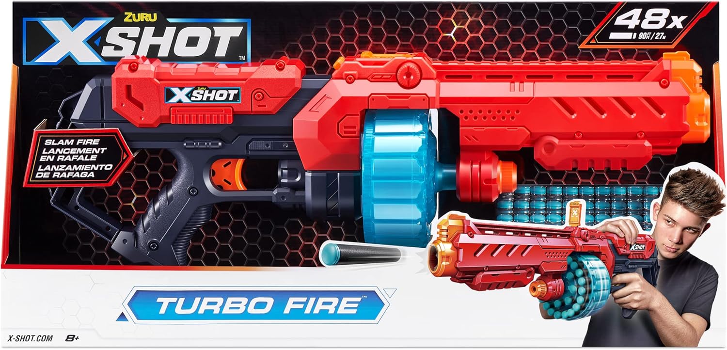 X-Shot Excel Turbo Fire (48Darts)