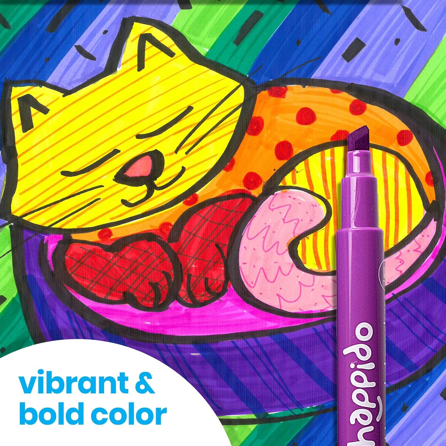 Ooly Happido: Double Ended Markers 24 Colors