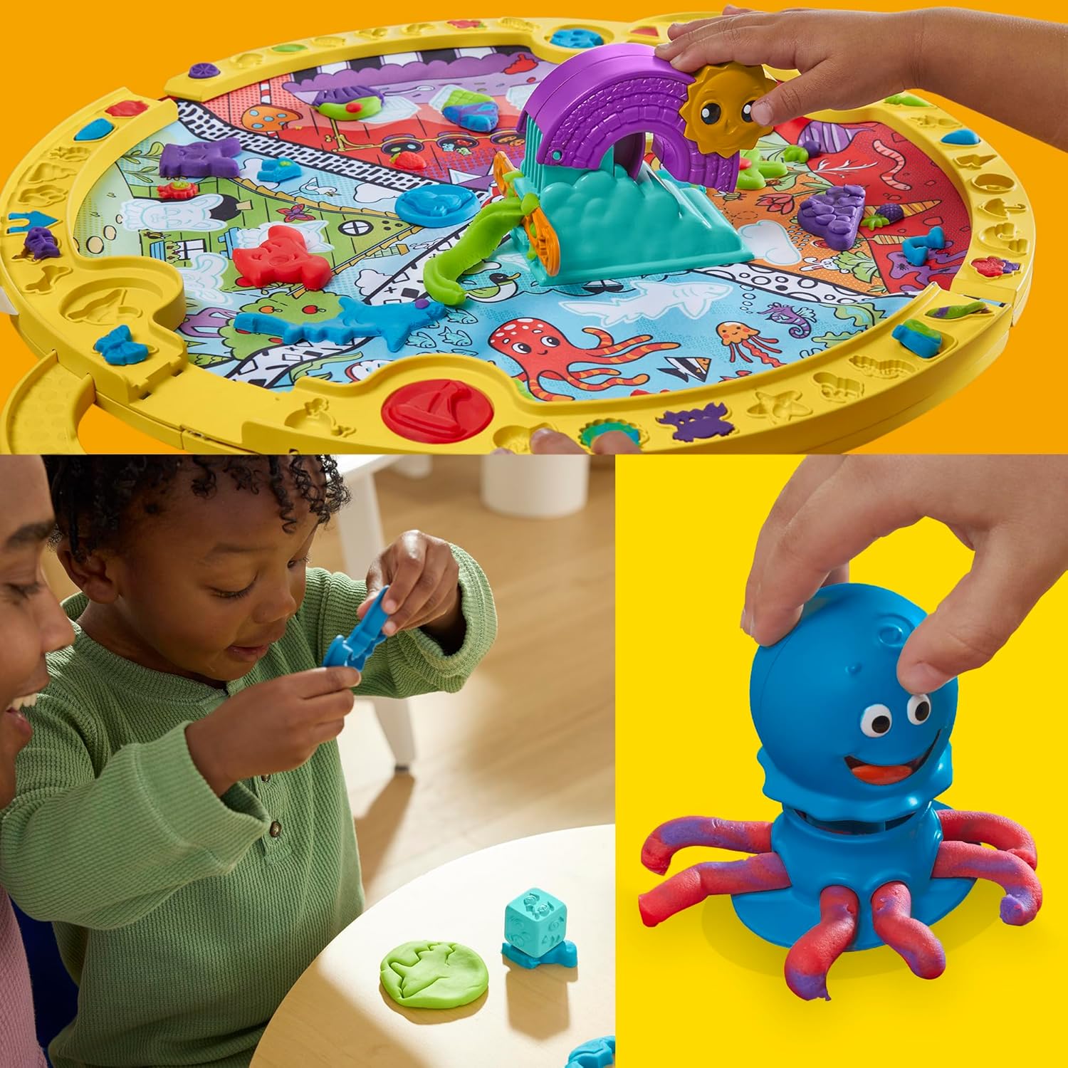 Play-Doh Fold & Go Playmat Starter Set