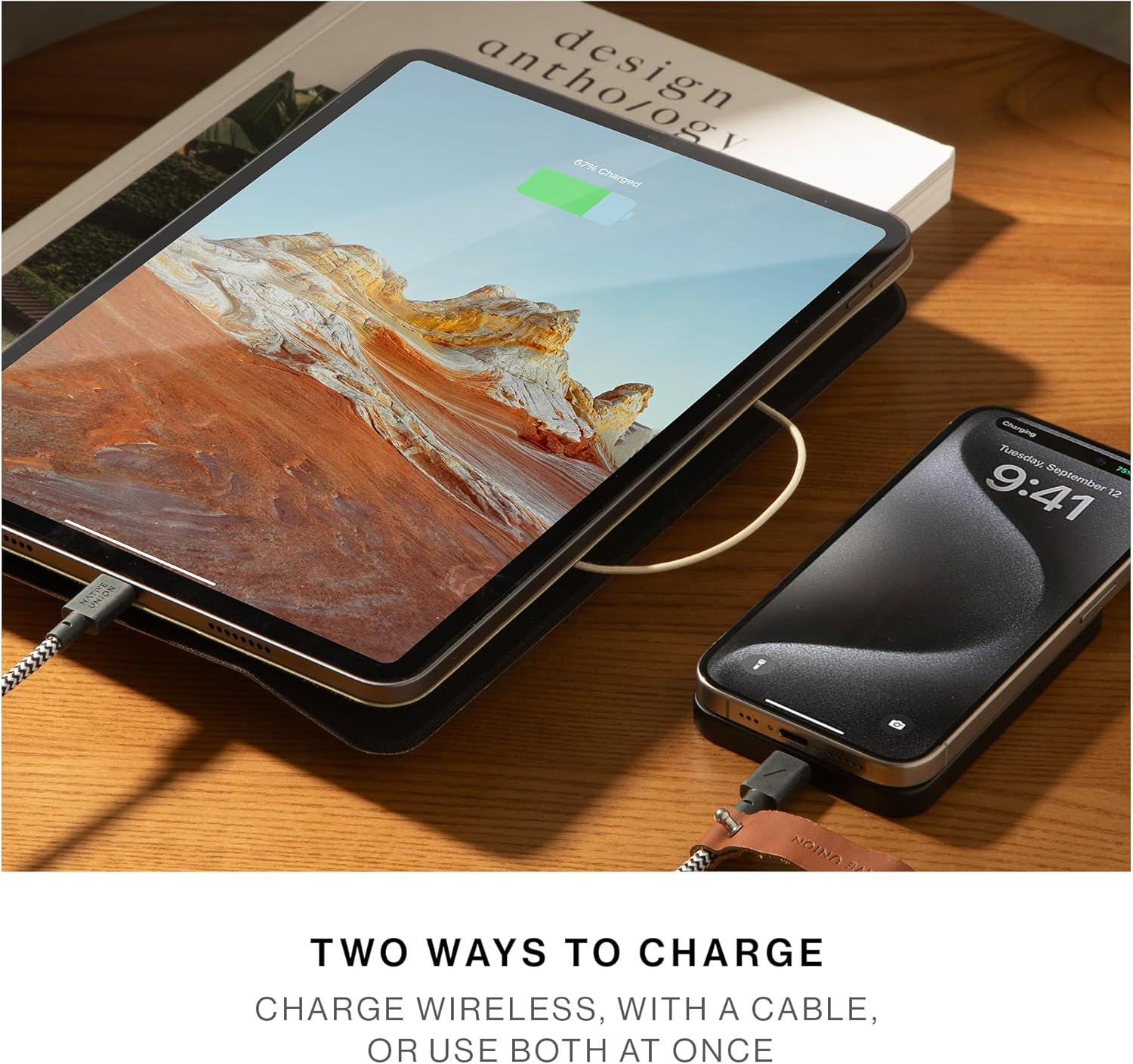 Native Union Magnetic Power Bank 5000Mah Slategreen
