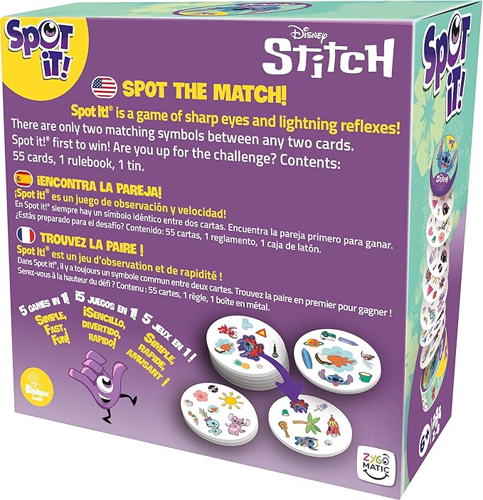 Spot it!: Lilo and Stich (Eco Sleeve)