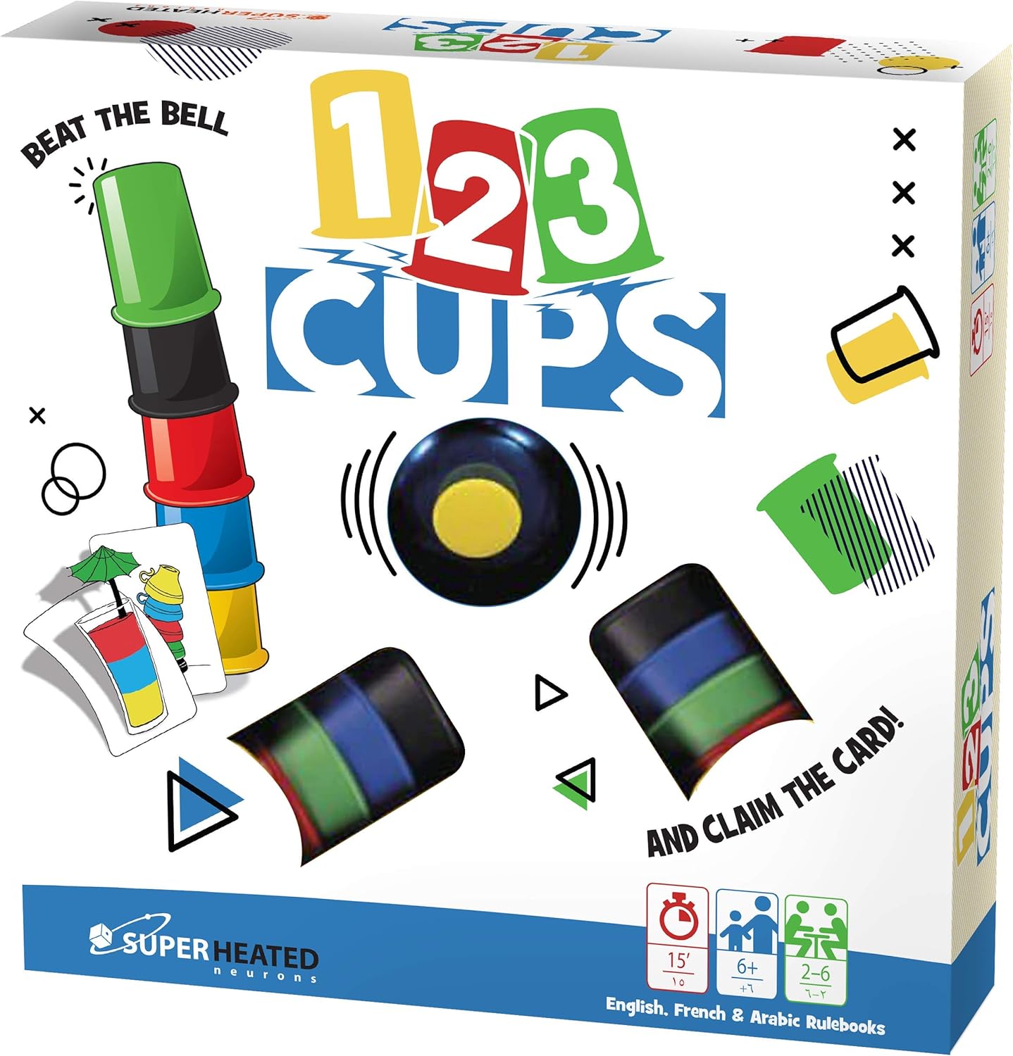 Super Heated Neurons  - 123 Cups Ar/En/Fr