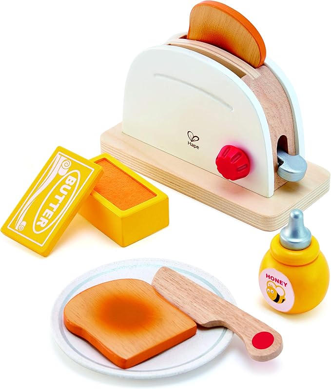 Hape - Pop-Up Toaster Set