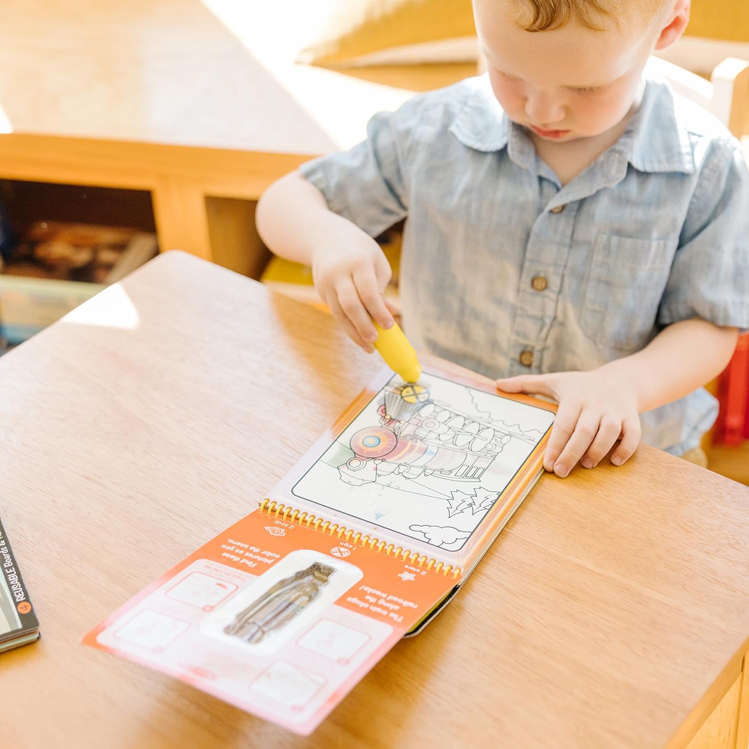 Melissa & Doug On the Go Water Wow! Reusable Water-Reveal Activity Pad - Vehicles