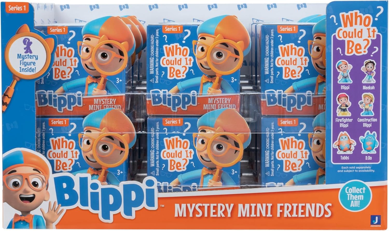 Blippi Mini Friends 1 Figure Pack