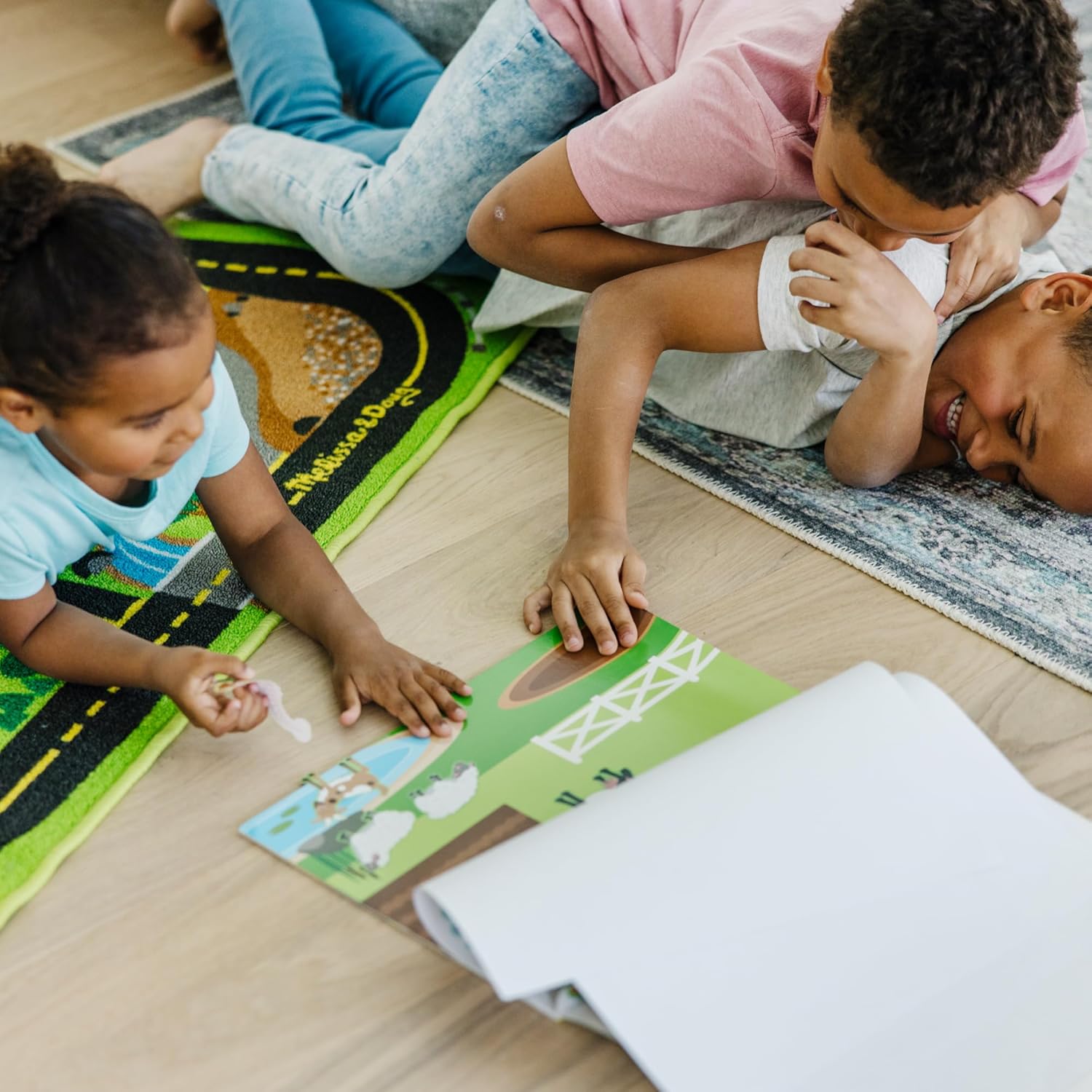MELISSA & DOUG Reusable Sticker Pad Habitats