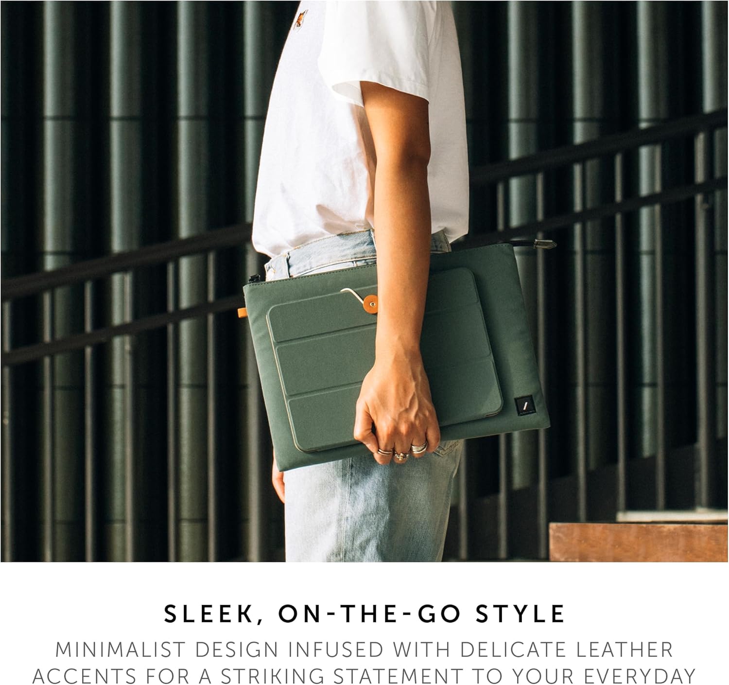 Native Union W.F.A. Sleeve For Mb 14 13 Slate Green
