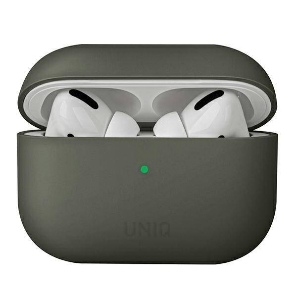 UNIQ LINO HYBRID LIQUID SILICON AIRPODS PRO CASE - MOSSGREY