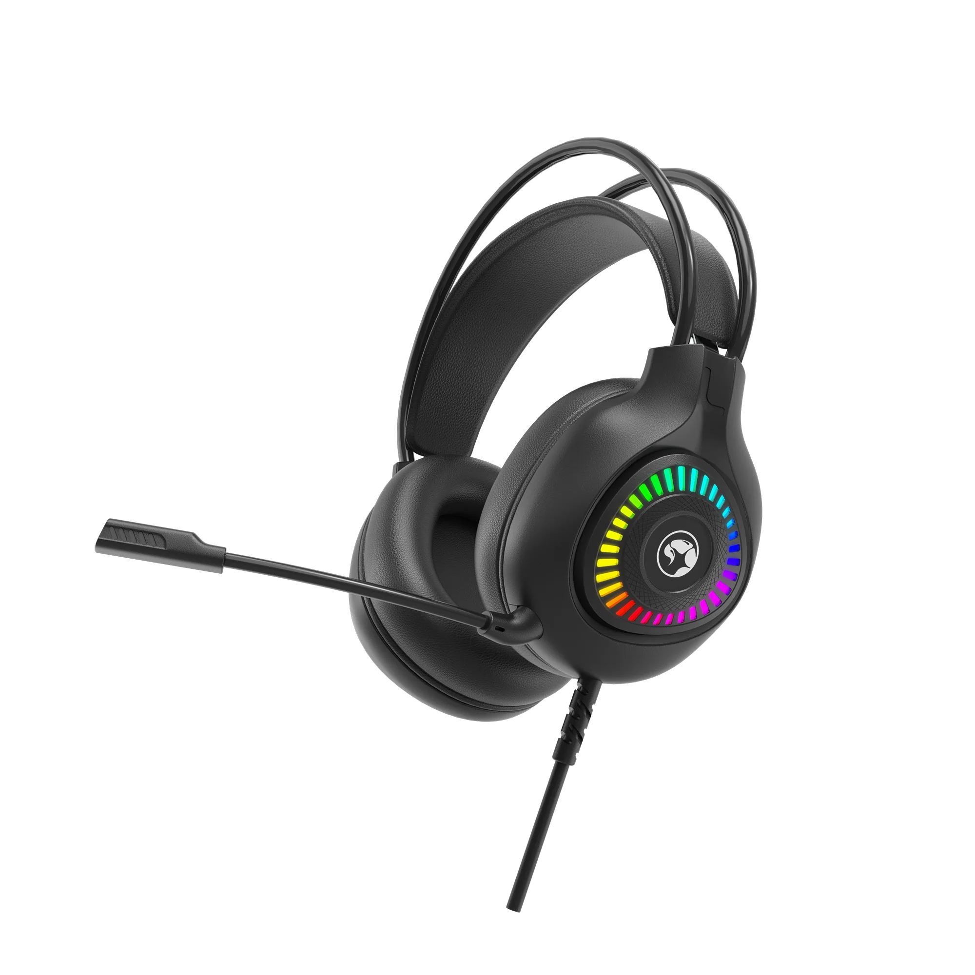 MARVO H8325 Wired Headset Gaming RGB Headset , USB 2.0