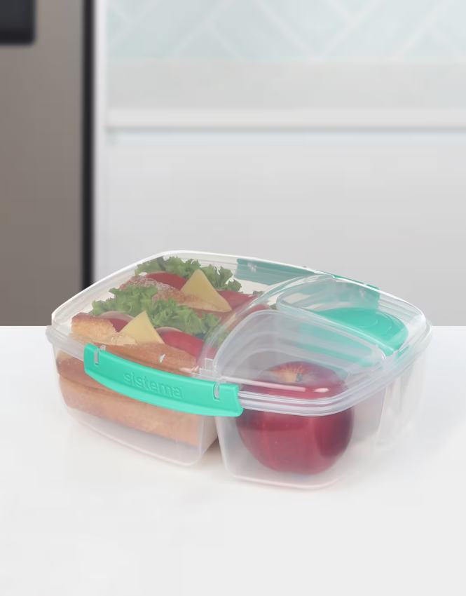 Sistema Triple Split Lunch & Yogurt 2 Ltr