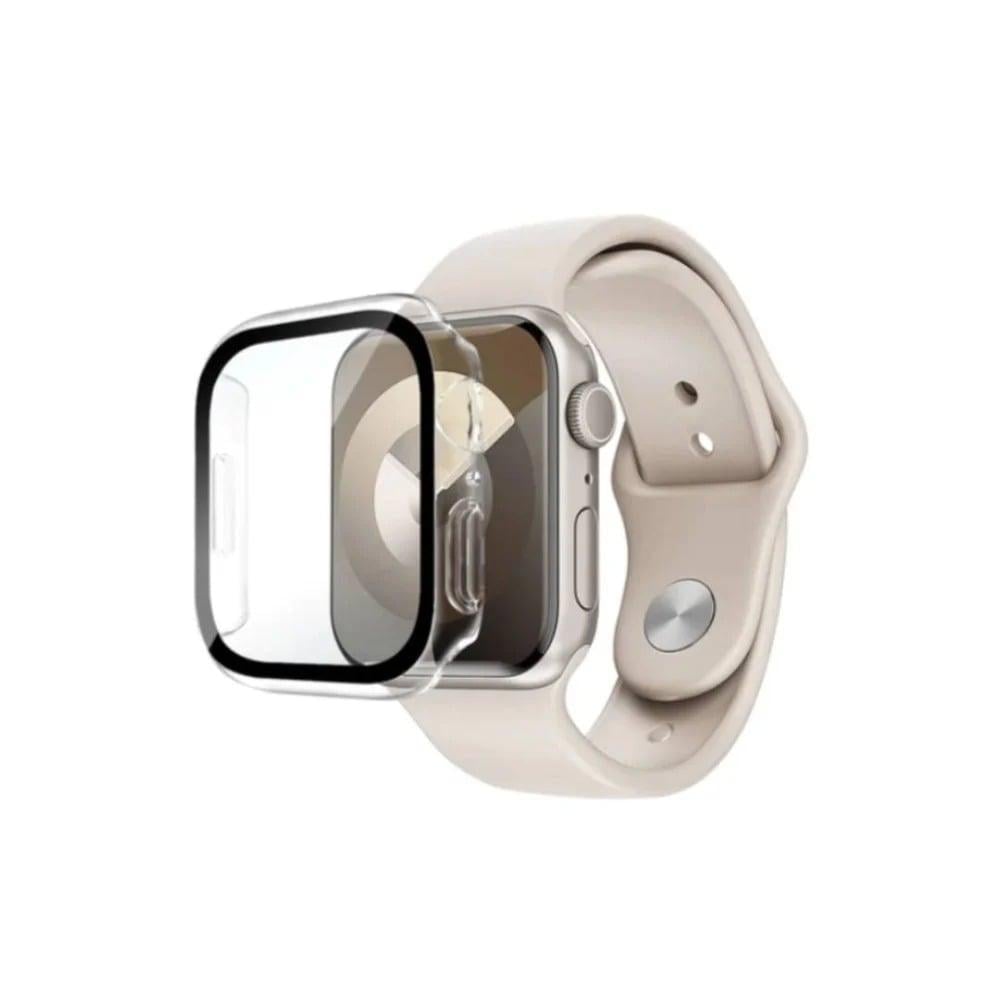 ArmorPro S.P + Bumper Waterproof Clear for Apple Watch 41 mm