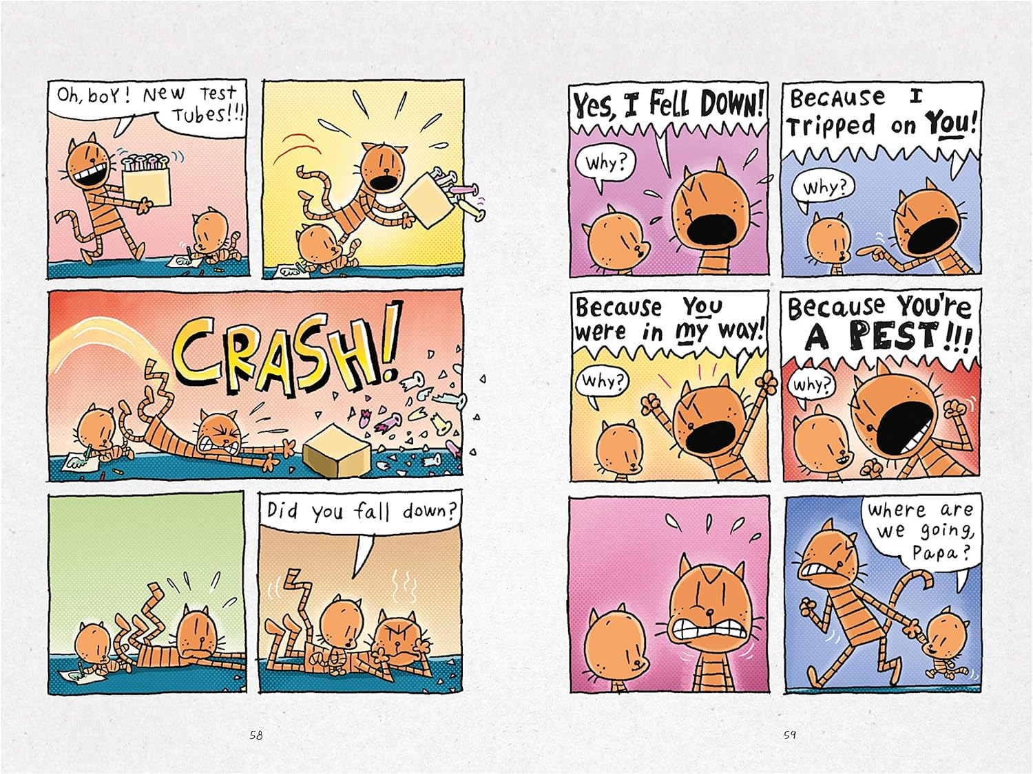 Dog Man 3 Two Kitties (Pb)