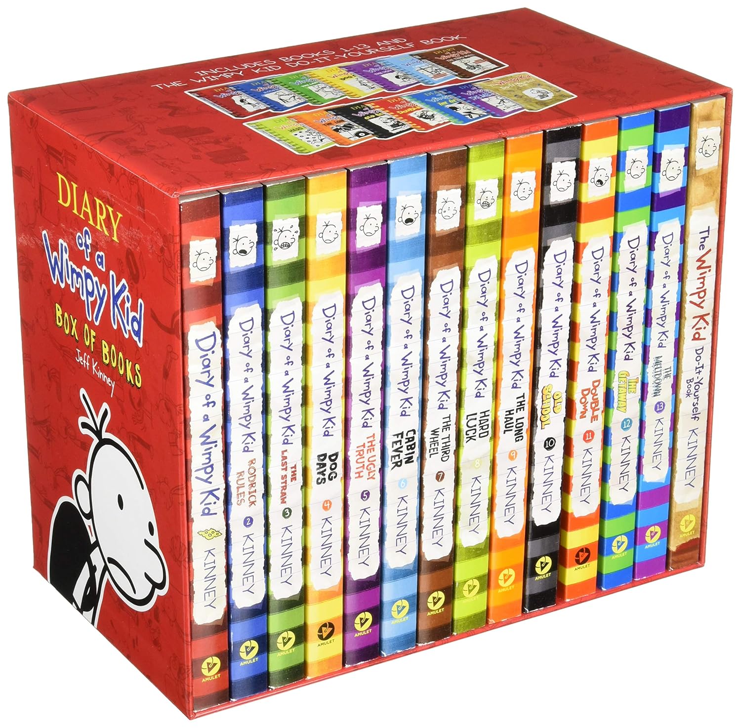 Diary Of A Wimpy Kid Box