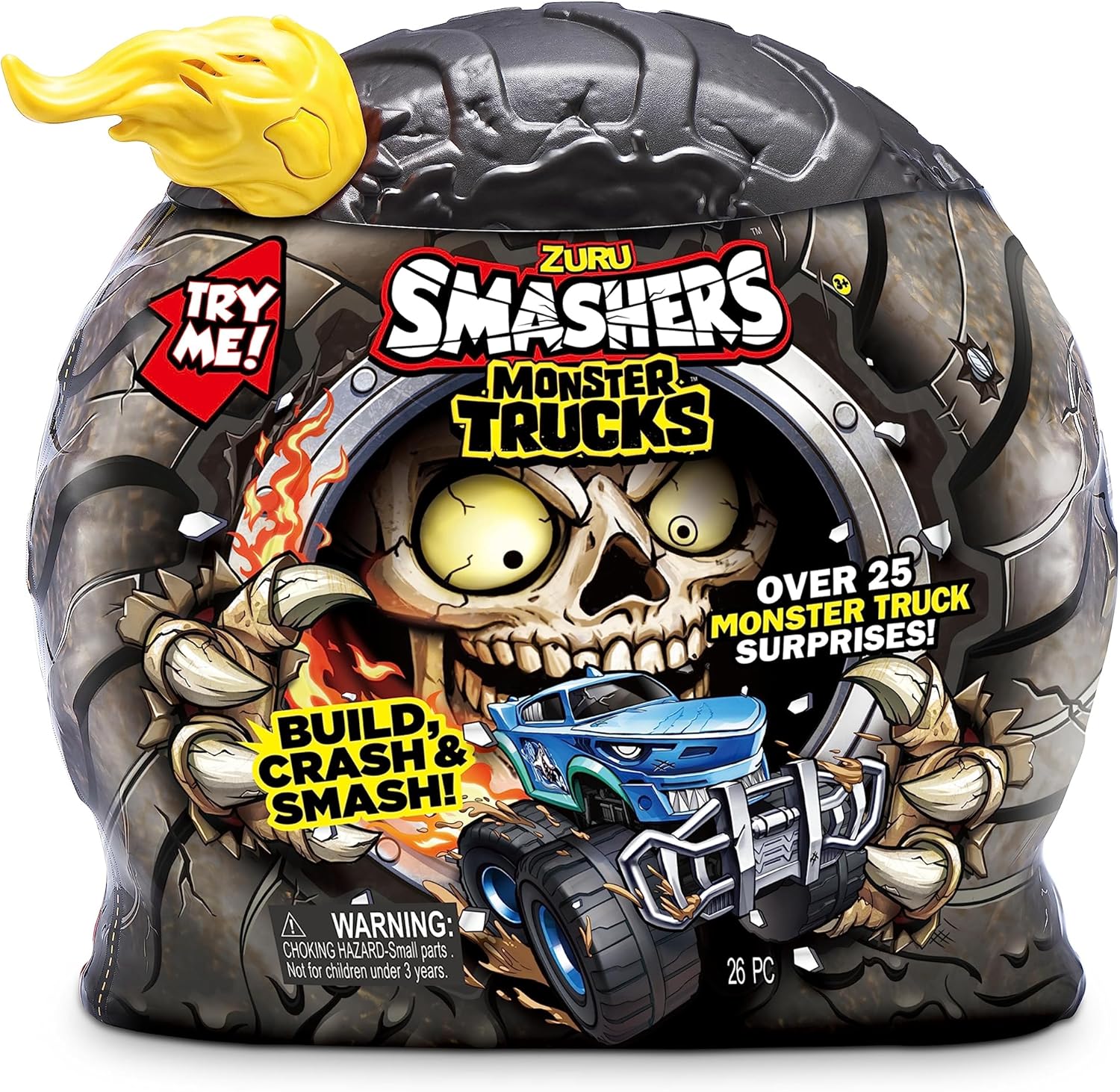 شاحنة الوحوش سماشر - مجموعة اللعب المفاجئة السلسلة 1