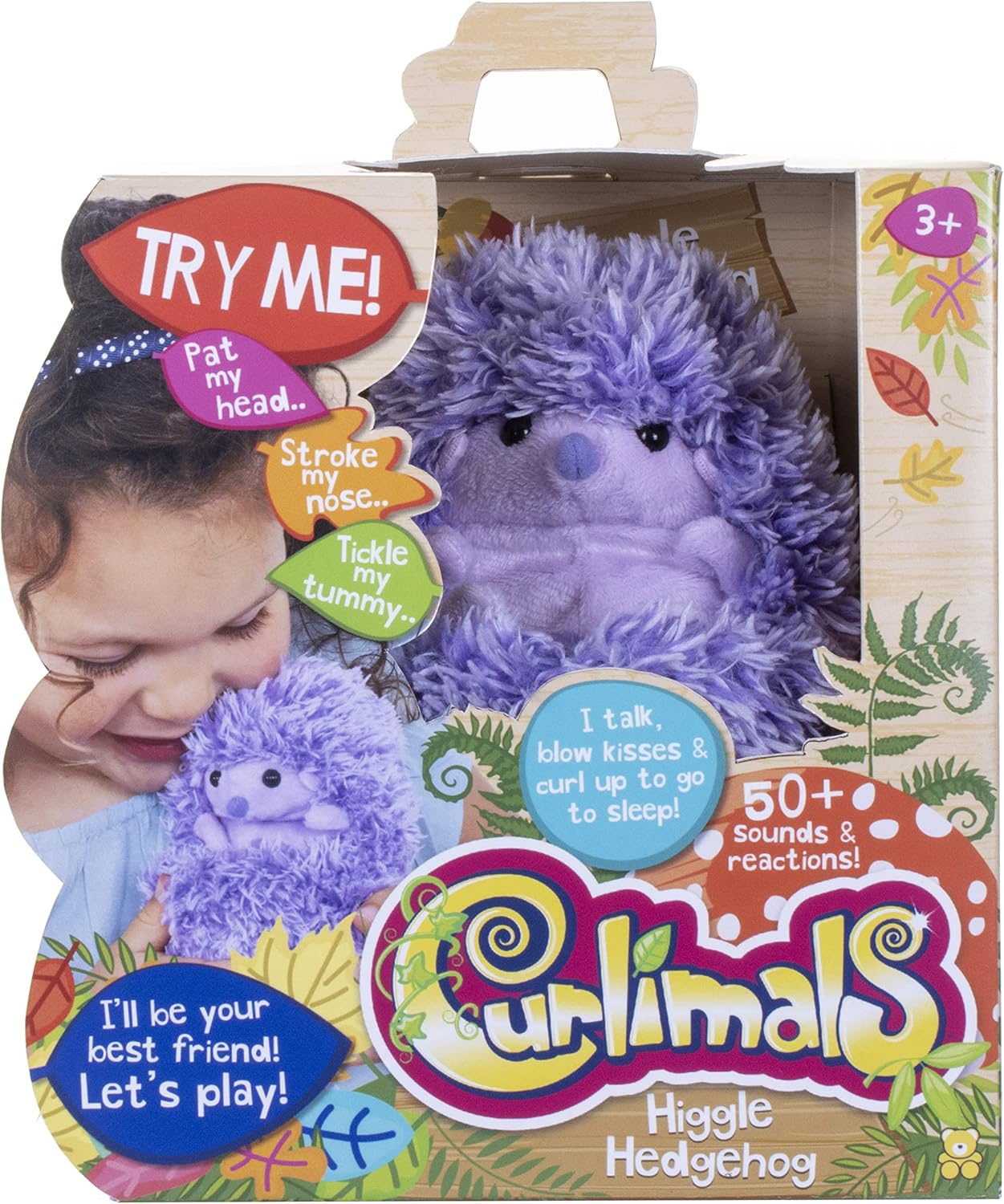 Curlimals Asst-Hedgehog