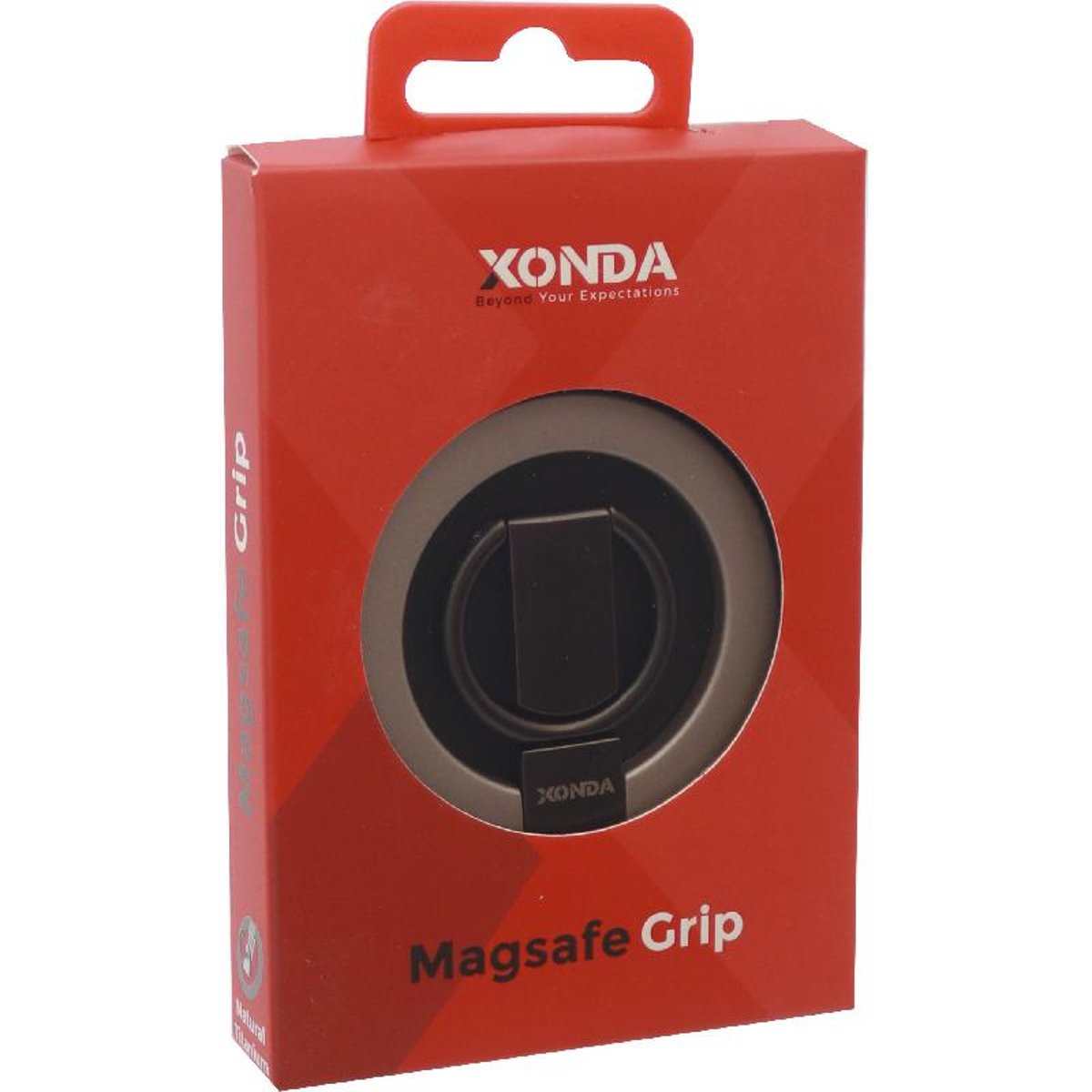 Xonda Magsafe Grip Natural Titanium