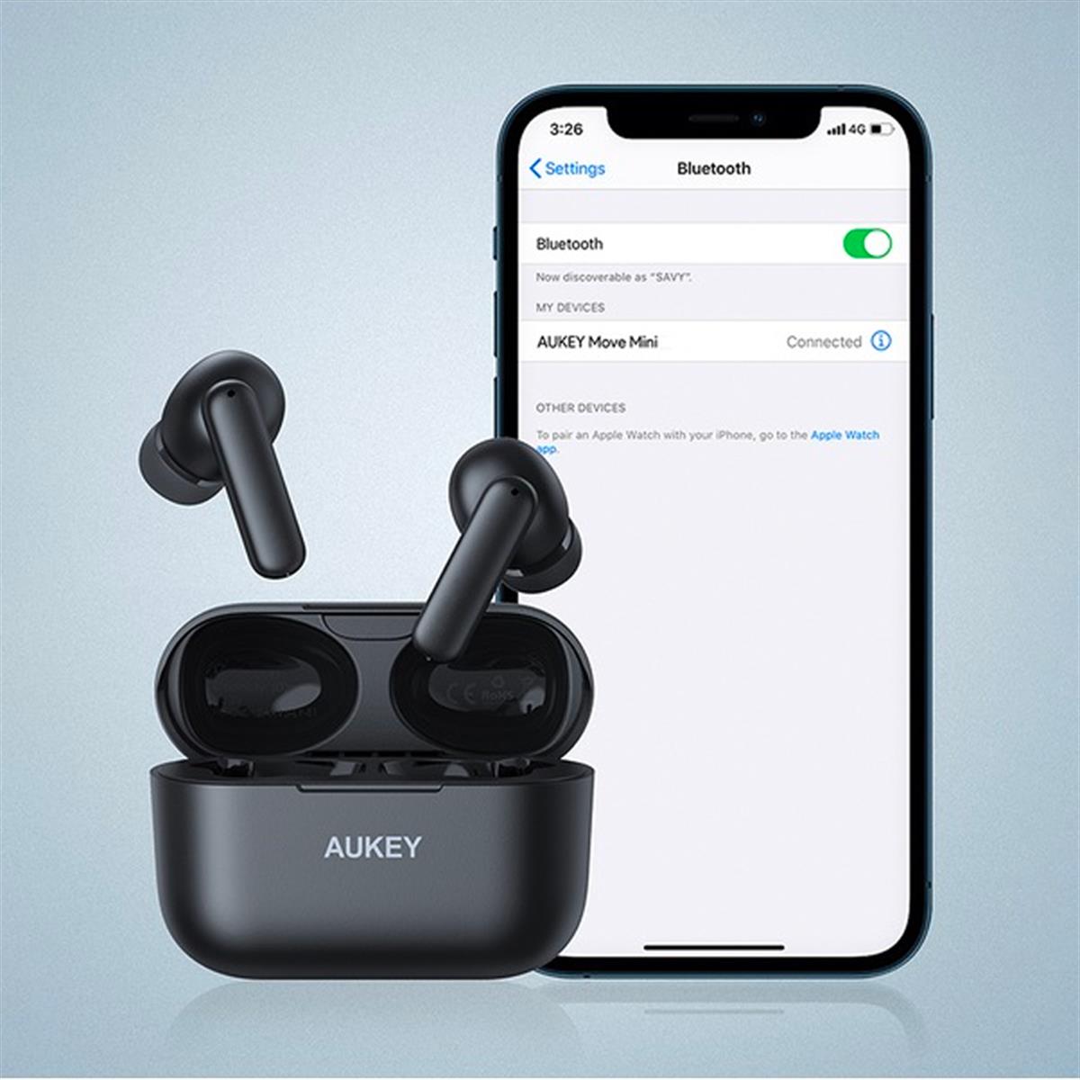 AUKEY True Wireless Earbuds M1S Black