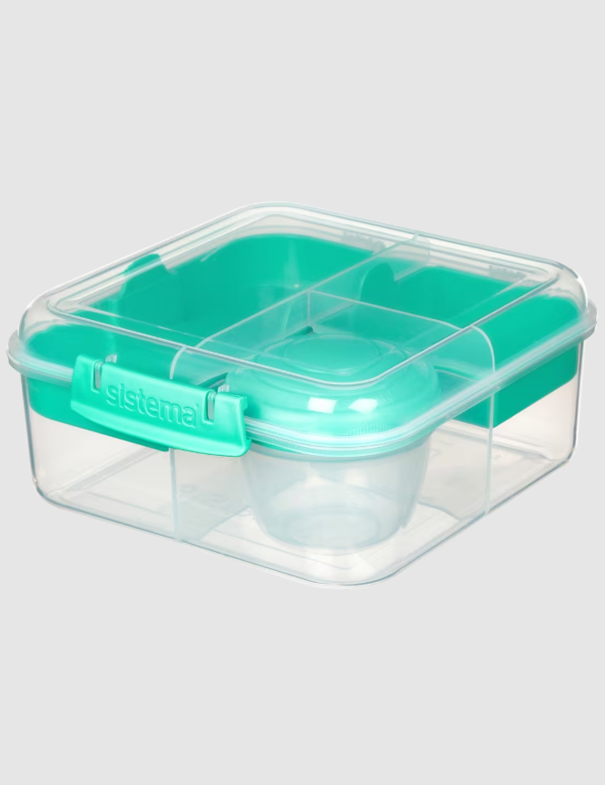 Sistema To Go Bento Cube 1.25 Ltr Clear
