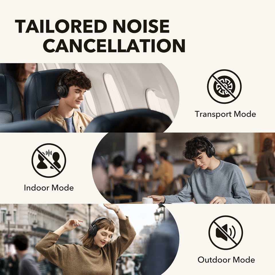 Soundcore OH Life Q30 40H HANC Blk