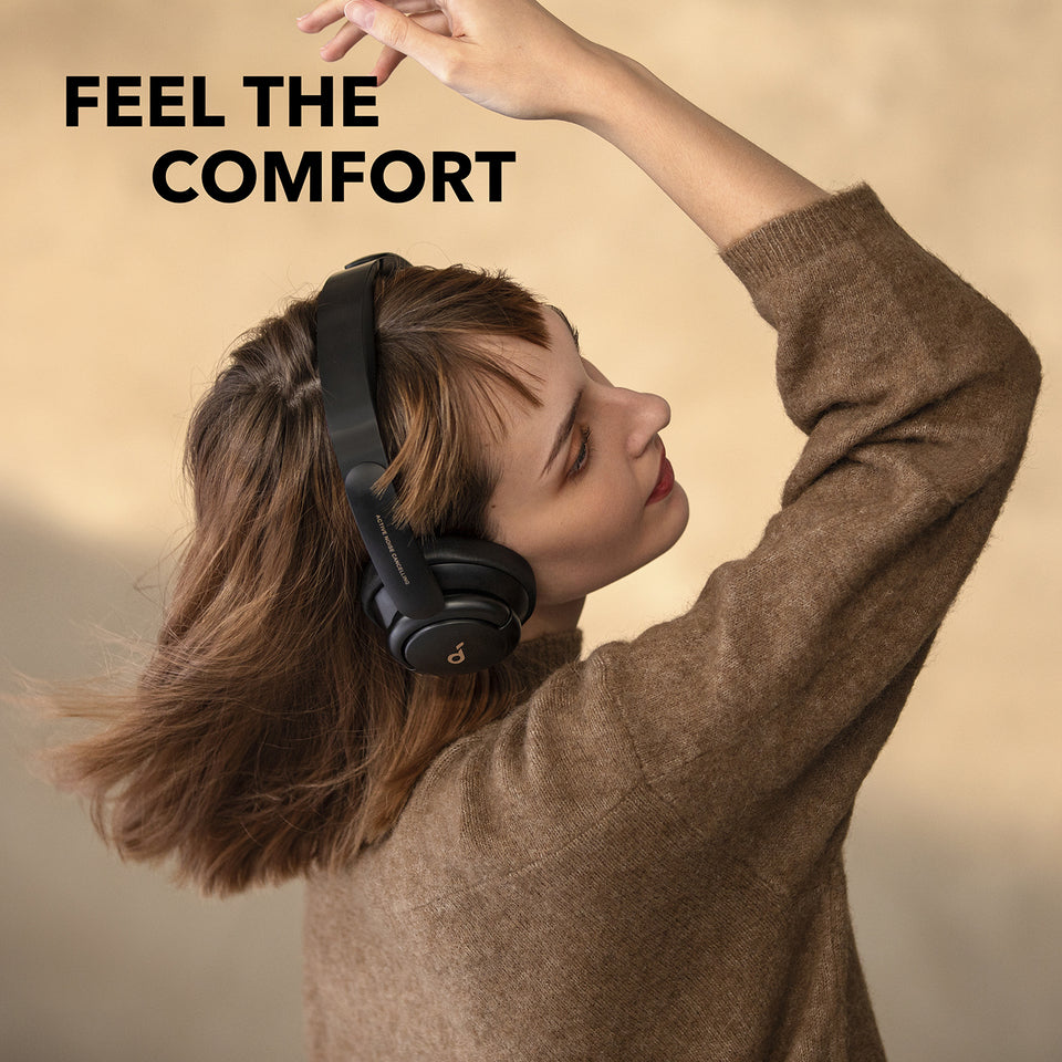 سماعات Soundcore OH Life Q30 40H مزودة بخاصية HANC - سوداء
